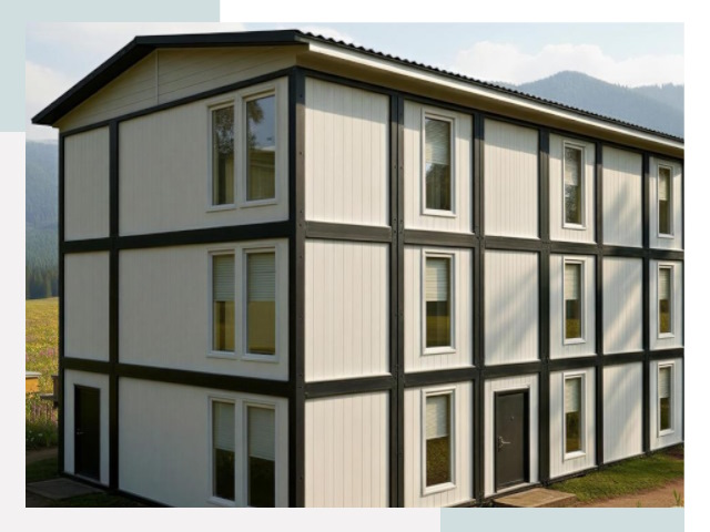 Модульные общежития в Камышине