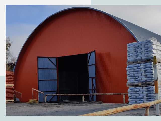 Полукруглые ангары по цене от 617 руб. в Камышин