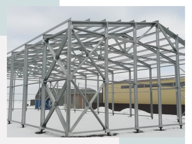 Каркасные ангары в Камышине