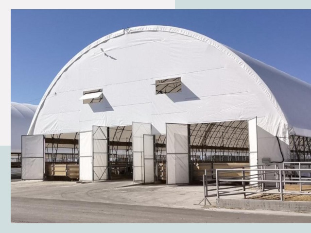 Тентовые ангары по цене 617 руб. в Камышин