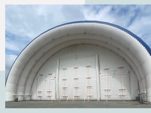 Пневмокаркасные ангары от СтальСтрой-Кмш по цене от 617 руб.