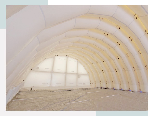 Пневмокаркасные ангары в Камышине