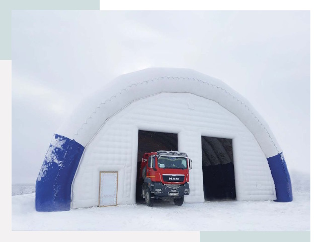 Мобильные ангары в Камышине