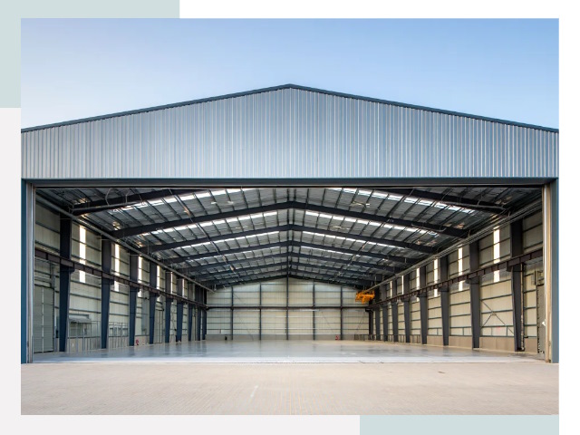 Большие ангары в Камышине