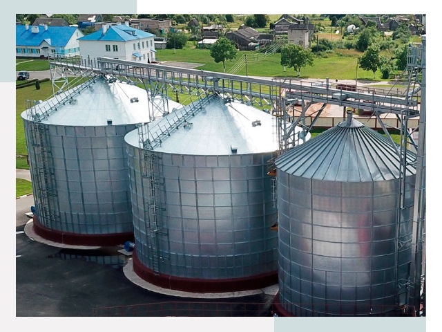 Металлические силосы в Камышине