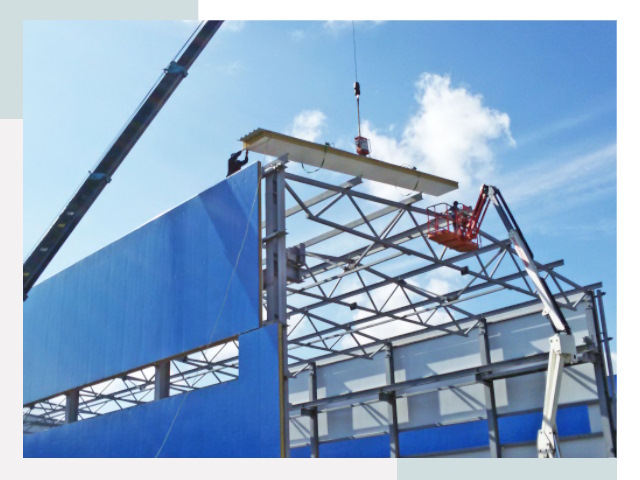 Монтаж сэндвич-панелей в Камышине